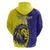 Custom Fiji School Hoodie Suva Grammar Lions With Fijian Tapa LT14 - Polynesian Pride