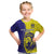 Custom Fiji School Kid T Shirt Suva Grammar Lions With Fijian Tapa LT14 Gold - Polynesian Pride