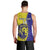 Custom Fiji School Men Tank Top Suva Grammar Lions With Fijian Tapa LT14 - Polynesian Pride