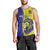 Custom Fiji School Men Tank Top Suva Grammar Lions With Fijian Tapa LT14 - Polynesian Pride