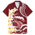 Blood Gold Polynesia Family Matching Off The Shoulder Long Sleeve Dress and Hawaiian Shirt Polynesian Frangipani With Sea Turtles