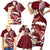 Blood Gold Polynesia Family Matching Short Sleeve Bodycon Dress and Hawaiian Shirt Polynesian Frangipani With Sea Turtles