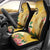 Polynesia Childhood Cancer Awareness Car Seat Cover Be Bold Go Gold Polynesian Art