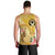 Polynesia Childhood Cancer Awareness Men Tank Top Be Bold Go Gold Polynesian Art