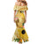 Polynesia Childhood Cancer Awareness Mermaid Dress Be Bold Go Gold Polynesian Art