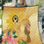 Polynesia Childhood Cancer Awareness Quilt Be Bold Go Gold Polynesian Art