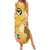 Polynesia Childhood Cancer Awareness Summer Maxi Dress Be Bold Go Gold Polynesian Art