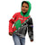 New Zealand And Lebanon Kid Hoodie Silver Fern Maori With Cedar Tree Together LT14 - Polynesian Pride