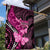 Think Pink Breast Cancer Awareness Garden Flag Butterfly Aboriginal Mix Polynesian Pattern