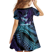 You Matter Suicide Prevention Awareness Family Matching Off Shoulder Short Dress and Hawaiian Shirt Butterfly Aboriginal Mix Polynesian Pattern LT14 - Polynesian Pride