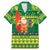 Cook Islands Christmas Family Matching Mermaid Dress and Hawaiian Shirt Surfing Santa Mere Kiritimiti - Polynesian Pride