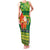 Cook Islands Christmas Family Matching Tank Maxi Dress and Hawaiian Shirt Surfing Santa Mere Kiritimiti - Polynesian Pride