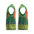 Cook Islands Christmas Knitted V-Neck Vest Surfing Santa Mere Kiritimiti - Polynesian Pride