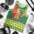 Cook Islands Christmas Men Tank Top Surfing Santa Mere Kiritimiti - Polynesian Pride