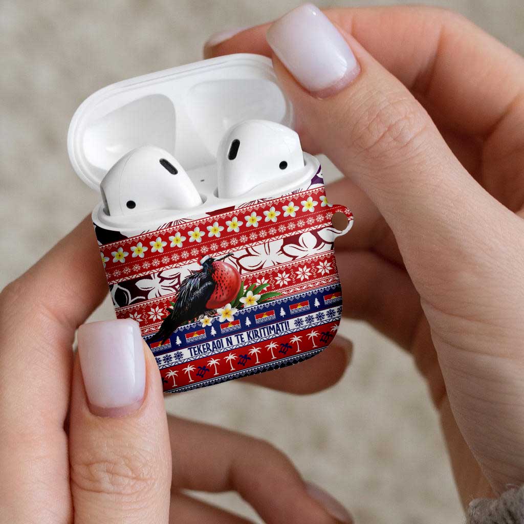Kiribati Christmas AirPods Case Frigatebird Santa Tekeraoi n te Kiritimati - Polynesian Pride