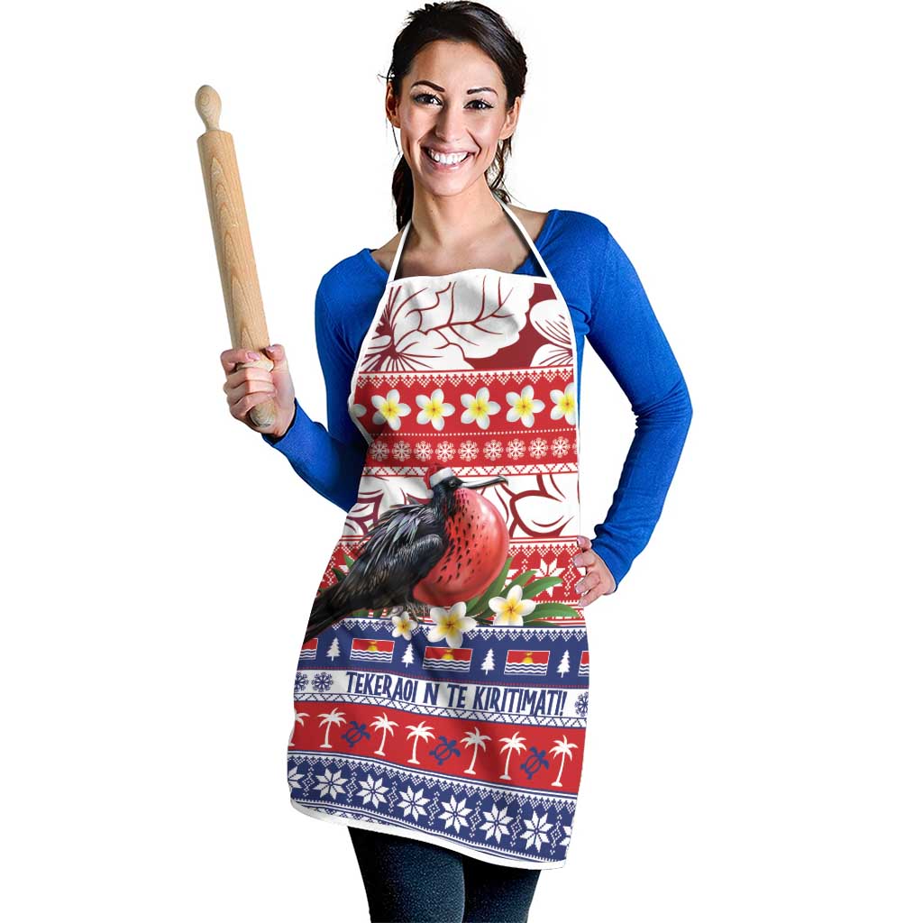 Kiribati Christmas Apron Frigatebird Santa Tekeraoi n te Kiritimati - Polynesian Pride