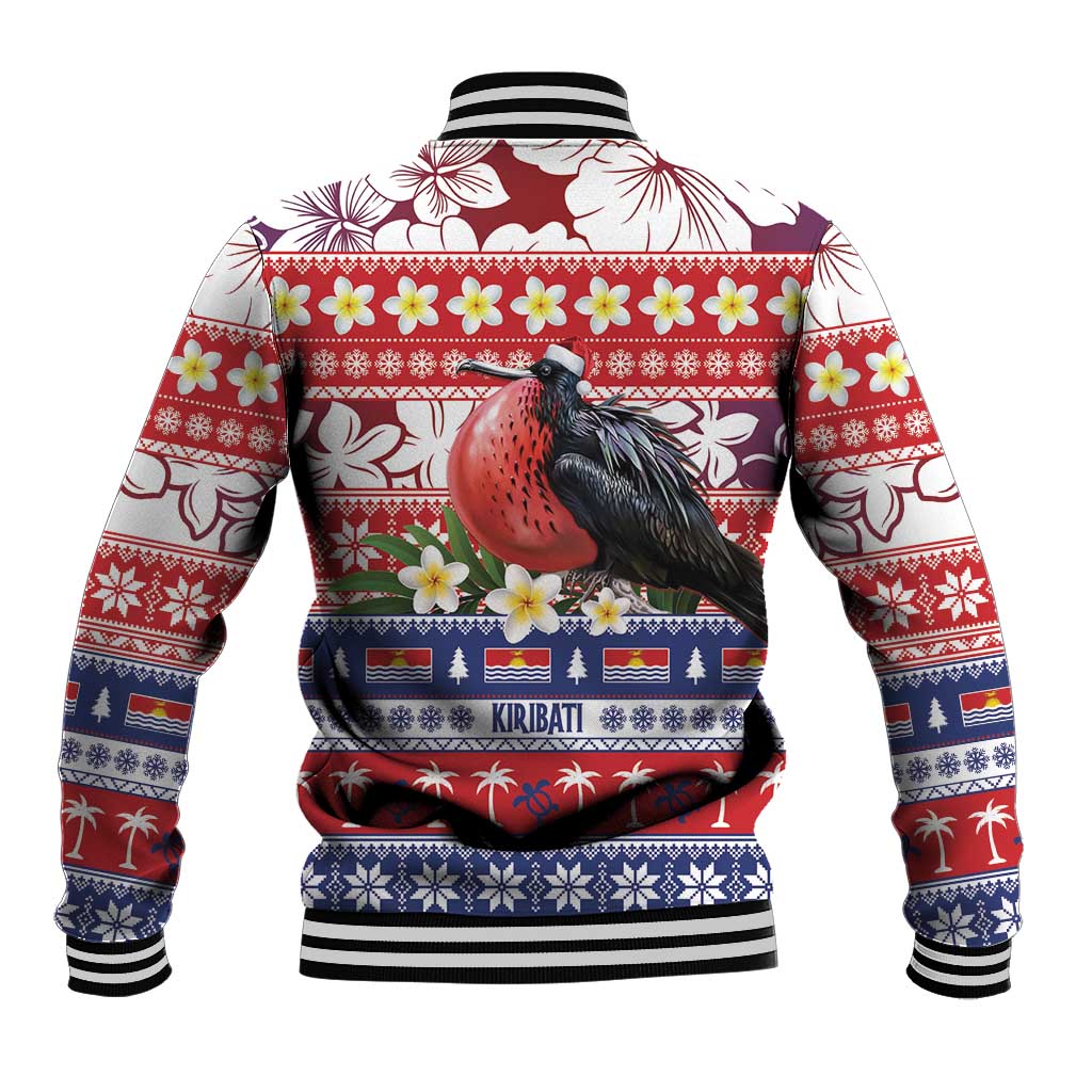 Kiribati Christmas Baseball Jacket Frigatebird Santa Tekeraoi n te Kiritimati - Polynesian Pride