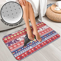 Kiribati Christmas Bathroom Set Frigatebird Santa Tekeraoi n te Kiritimati - Polynesian Pride