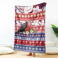 Kiribati Christmas Blanket Frigatebird Santa Tekeraoi n te Kiritimati - Polynesian Pride