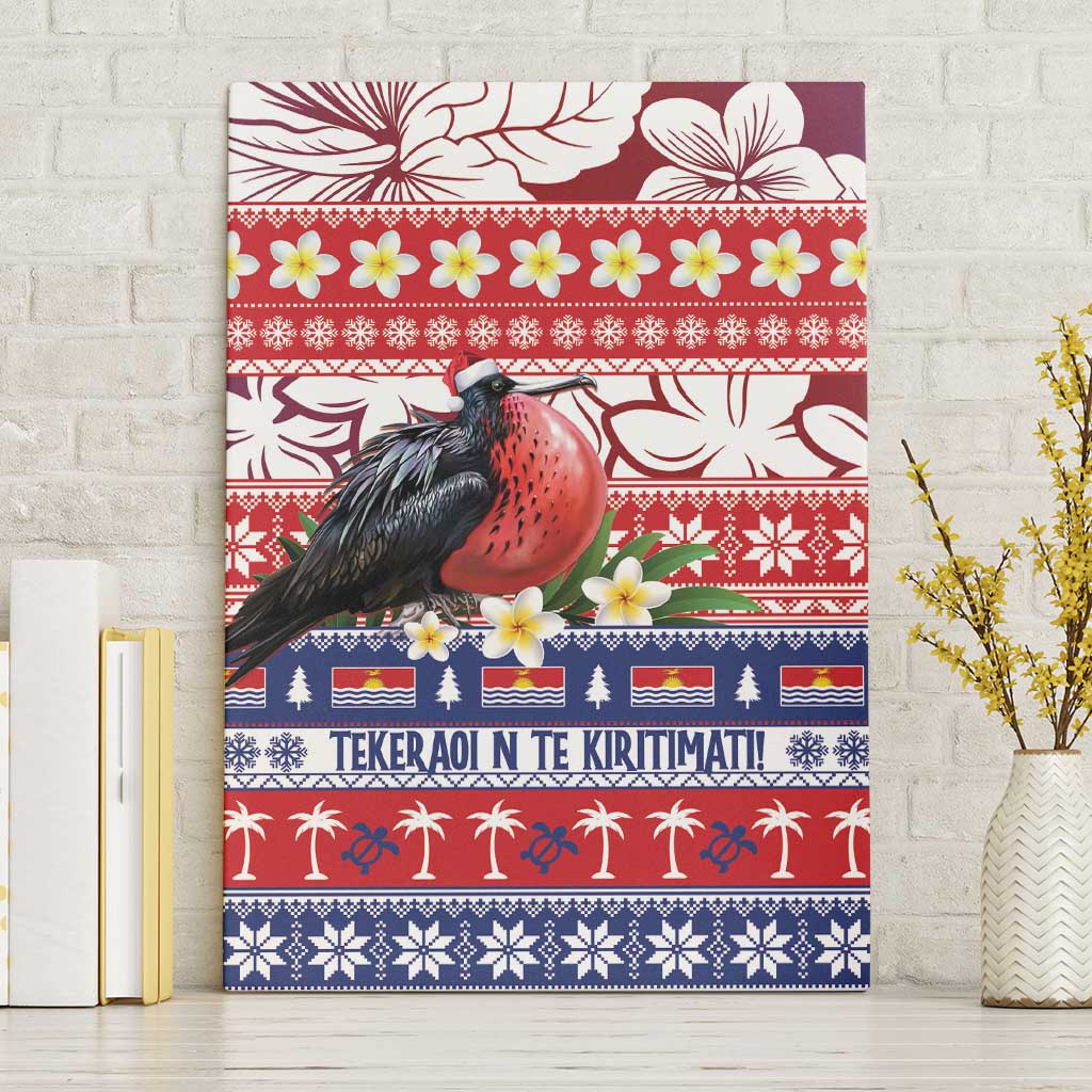 Kiribati Christmas Canvas Wall Art Frigatebird Santa Tekeraoi n te Kiritimati - Polynesian Pride