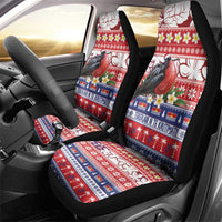 Kiribati Christmas Car Seat Cover Frigatebird Santa Tekeraoi n te Kiritimati - Polynesian Pride