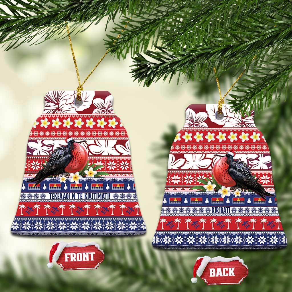 Kiribati Christmas Ceramic Ornament Frigatebird Santa Tekeraoi n te Kiritimati - Polynesian Pride