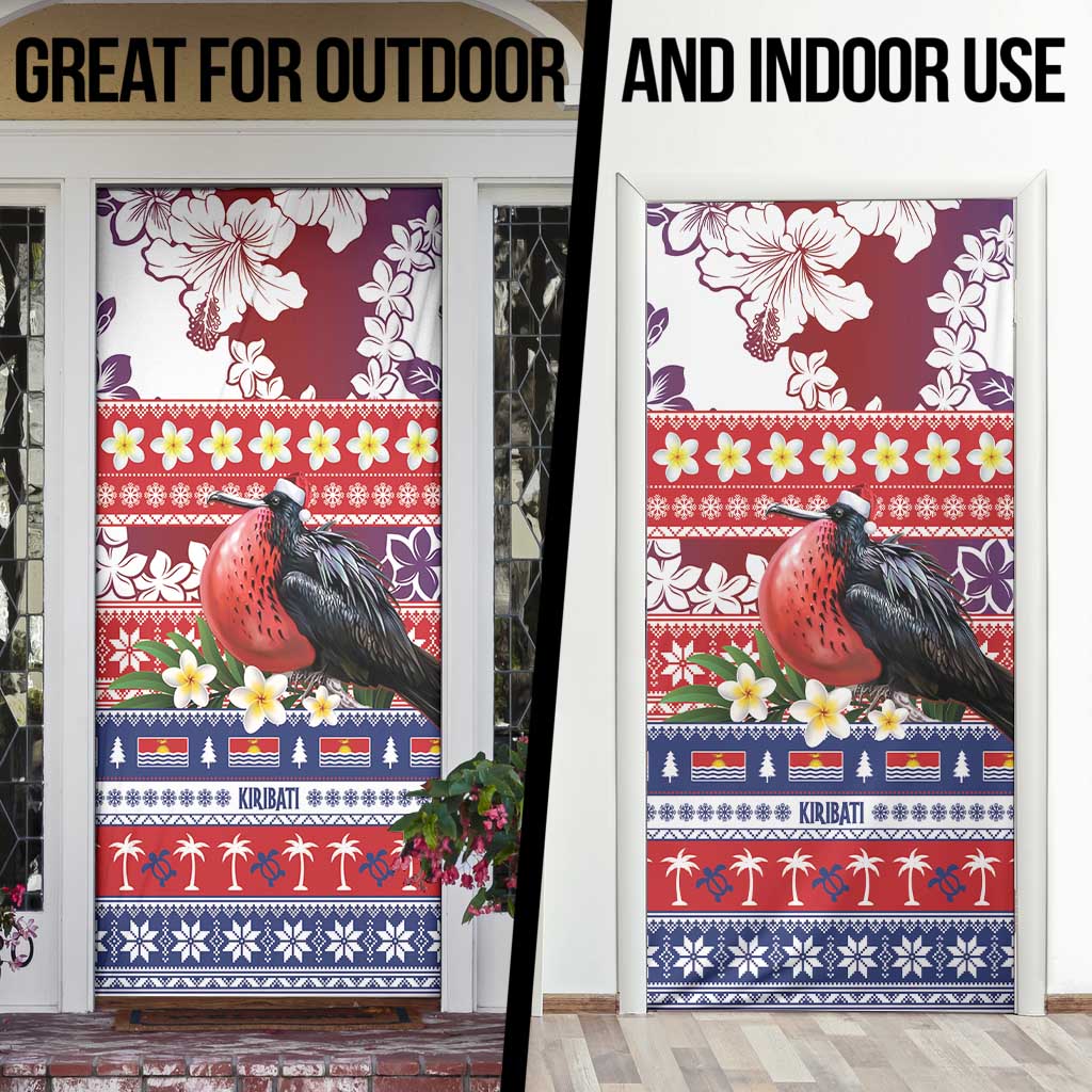 Kiribati Christmas Door Cover Frigatebird Santa Tekeraoi n te Kiritimati - Polynesian Pride