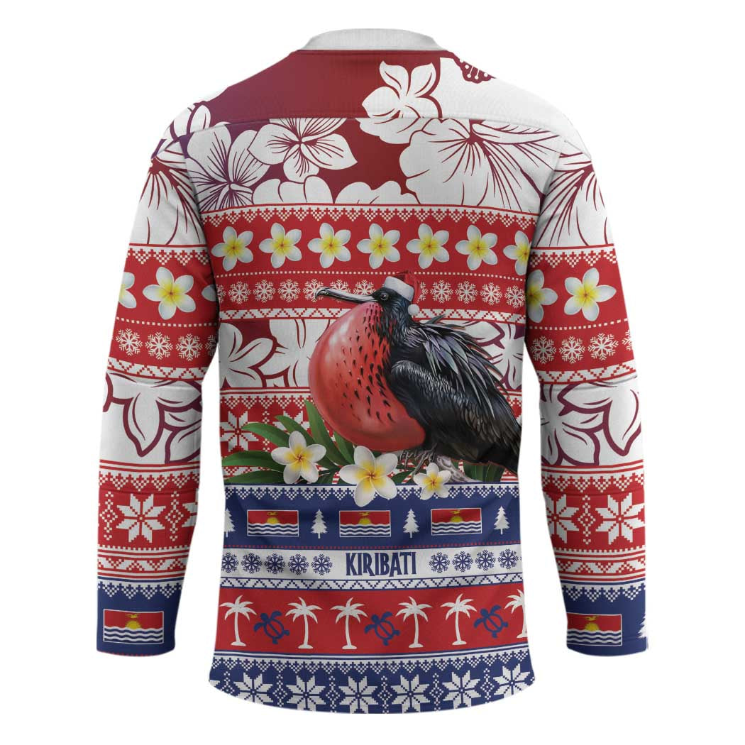 Kiribati Christmas Hockey Jersey Frigatebird Santa Tekeraoi n te Kiritimati - Polynesian Pride