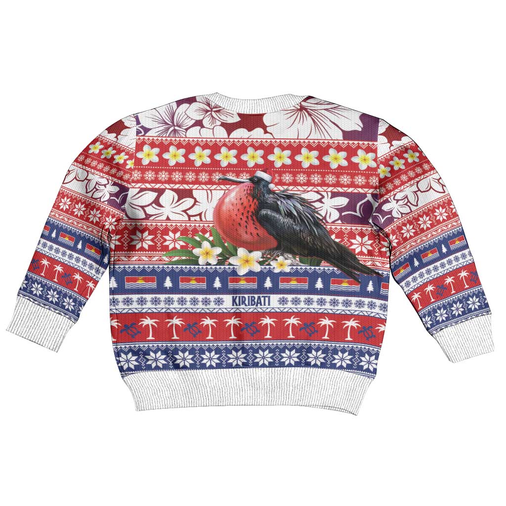Kiribati Christmas Kid Ugly Christmas Sweater Frigatebird Santa Tekeraoi n te Kiritimati - Polynesian Pride