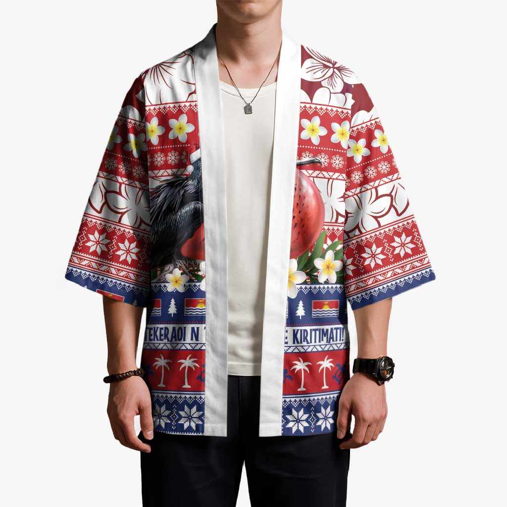 Kiribati Christmas Kimono Frigatebird Santa Tekeraoi n te Kiritimati - Polynesian Pride