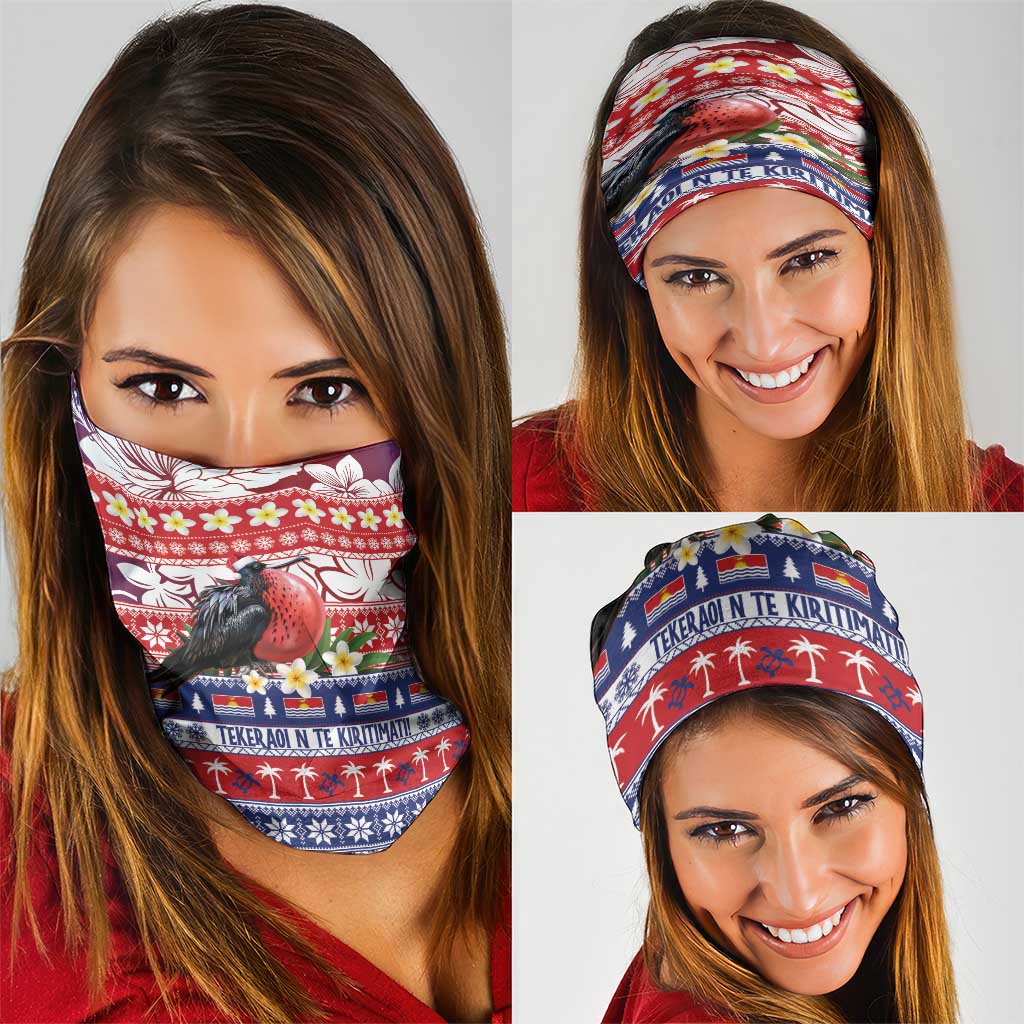 Kiribati Christmas Neck Gaiter Frigatebird Santa Tekeraoi n te Kiritimati - Polynesian Pride