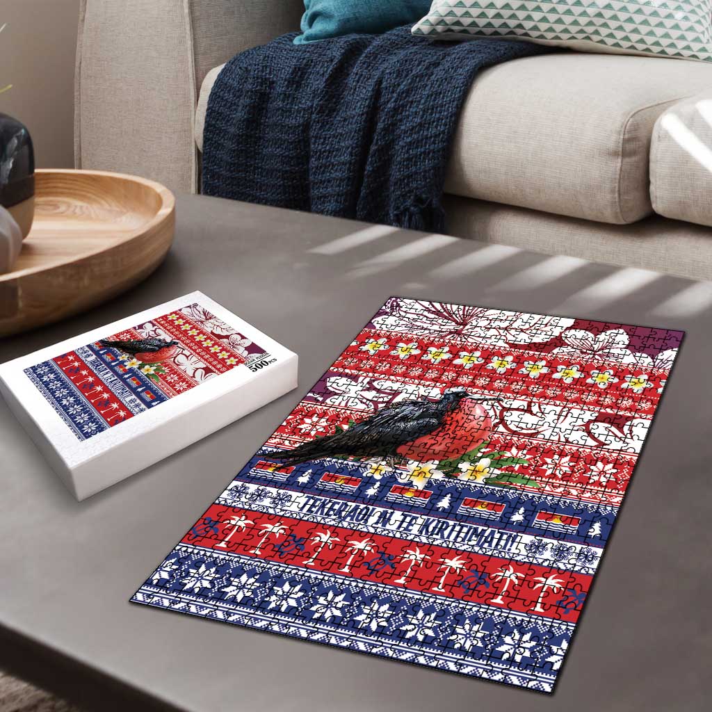 Kiribati Christmas Puzzle Frigatebird Santa Tekeraoi n te Kiritimati - Polynesian Pride