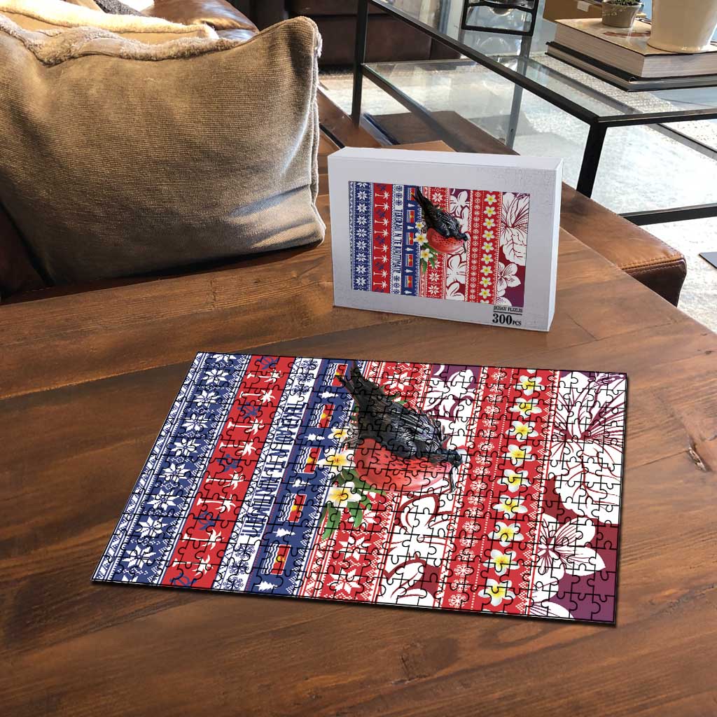 Kiribati Christmas Puzzle Frigatebird Santa Tekeraoi n te Kiritimati - Polynesian Pride