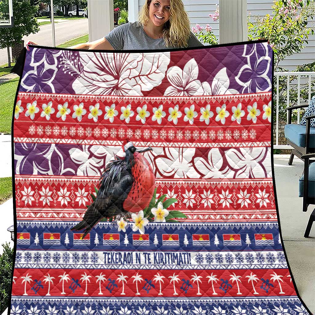 Kiribati Christmas Quilt Frigatebird Santa Tekeraoi n te Kiritimati - Polynesian Pride