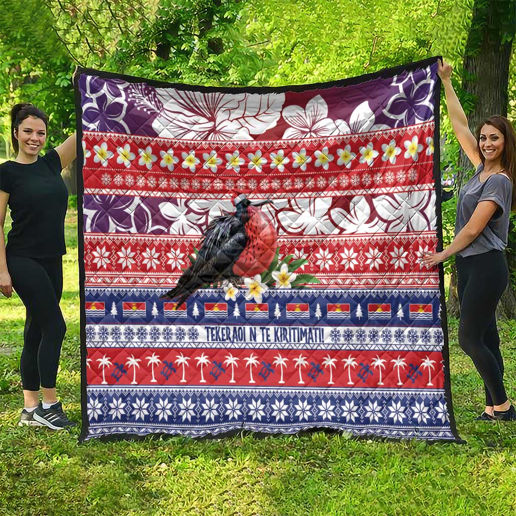 Kiribati Christmas Quilt Frigatebird Santa Tekeraoi n te Kiritimati - Polynesian Pride