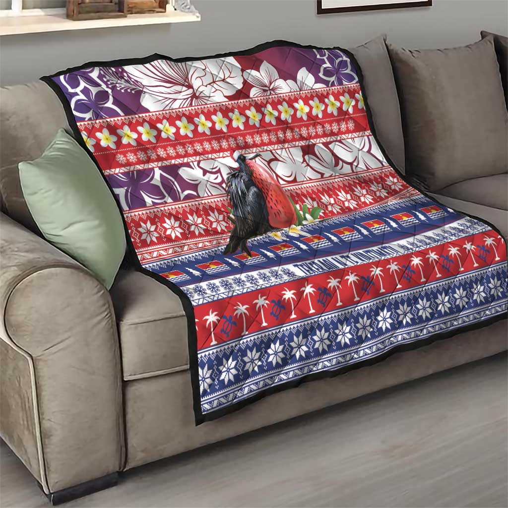 Kiribati Christmas Quilt Frigatebird Santa Tekeraoi n te Kiritimati - Polynesian Pride