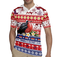 Kiribati Christmas Rugby Jersey Frigatebird Santa Tekeraoi n te Kiritimati - Polynesian Pride