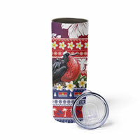 Kiribati Christmas Skinny Tumbler Frigatebird Santa Tekeraoi n te Kiritimati - Polynesian Pride