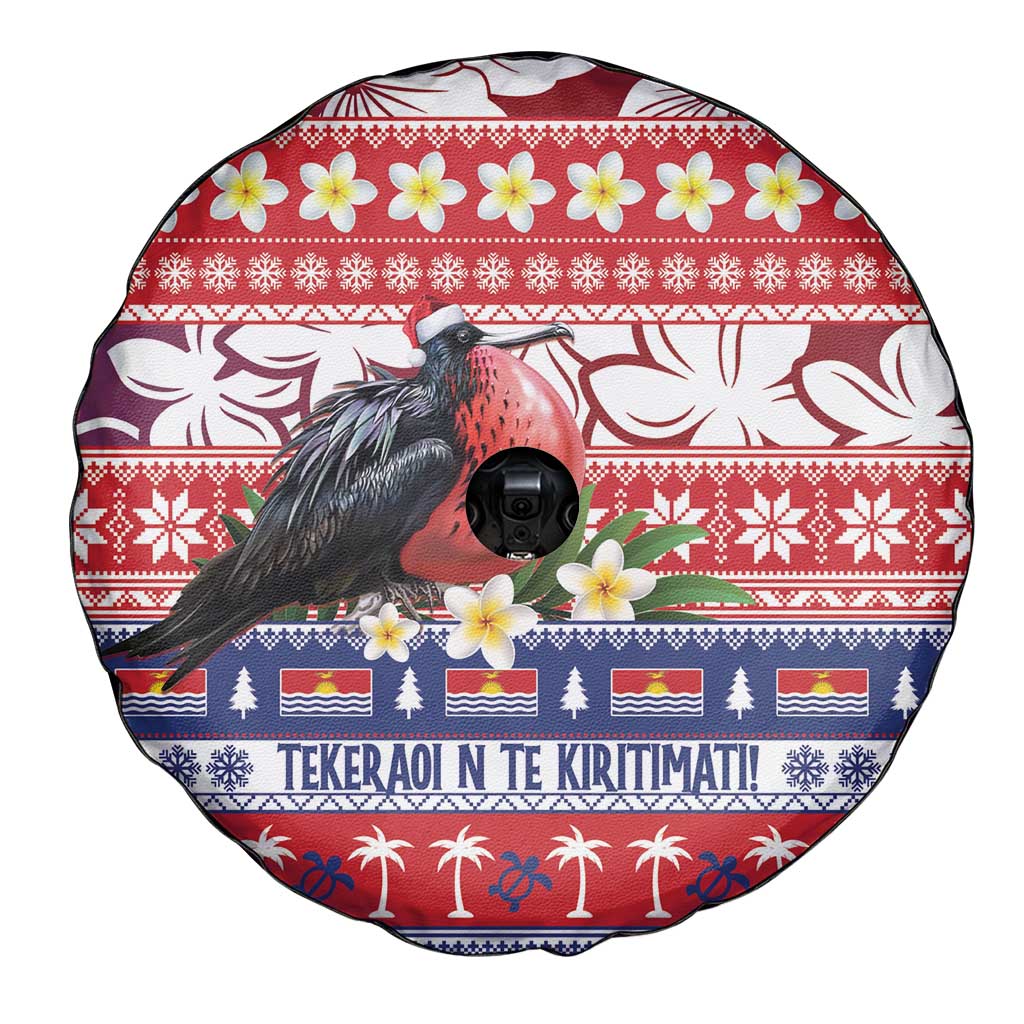 Kiribati Christmas Spare Tire Cover Frigatebird Santa Tekeraoi n te Kiritimati - Polynesian Pride