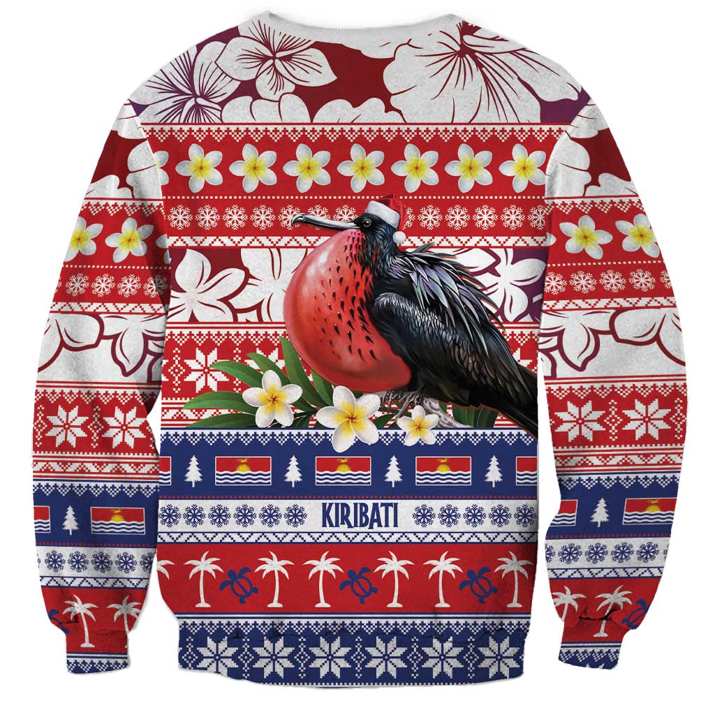 Kiribati Christmas Sweatshirt Frigatebird Santa Tekeraoi n te Kiritimati - Polynesian Pride