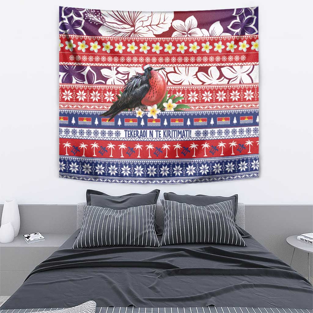 Kiribati Christmas Tapestry Frigatebird Santa Tekeraoi n te Kiritimati - Polynesian Pride