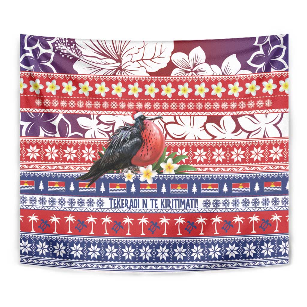 Kiribati Christmas Tapestry Frigatebird Santa Tekeraoi n te Kiritimati - Polynesian Pride