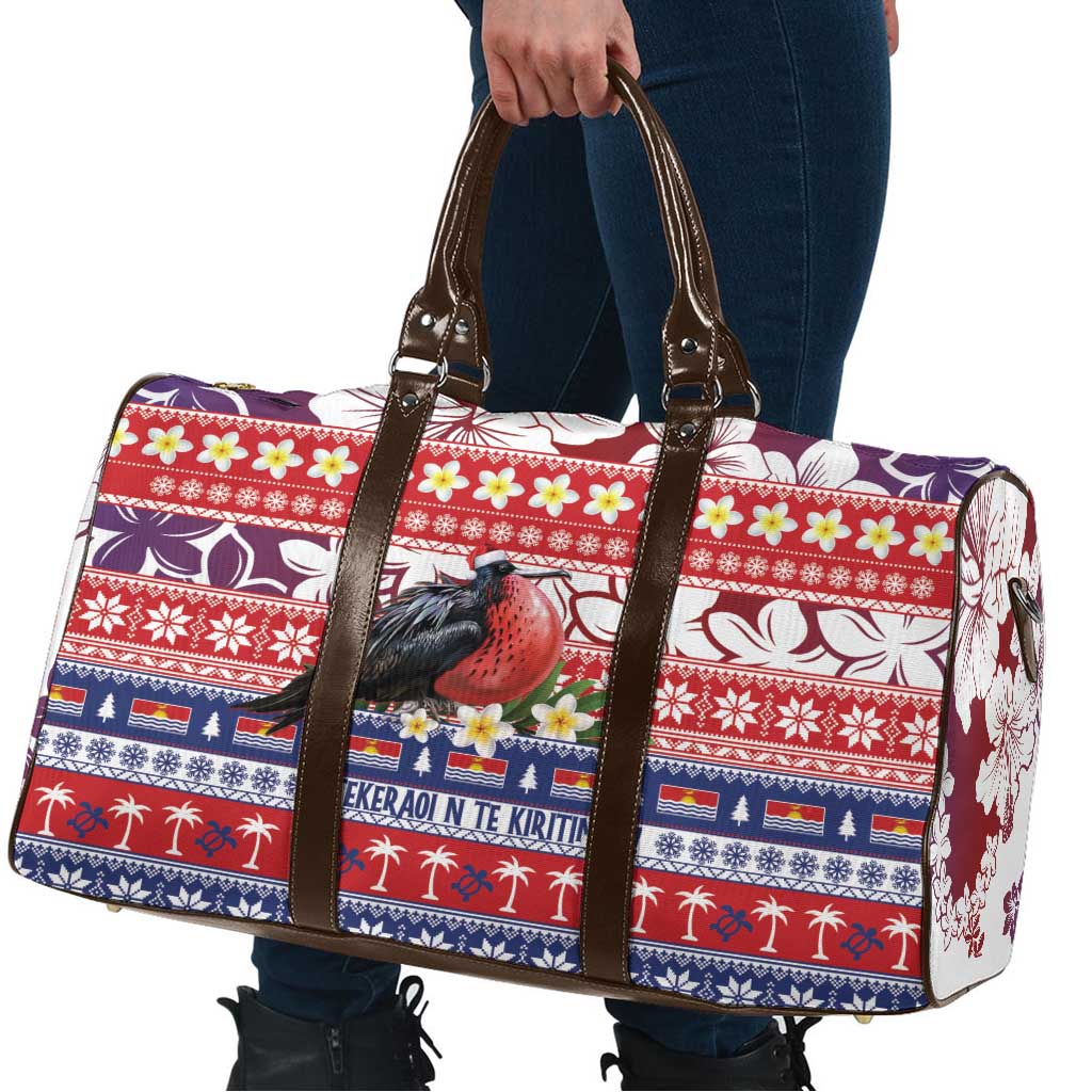 Kiribati Christmas Travel Bag Frigatebird Santa Tekeraoi n te Kiritimati - Polynesian Pride
