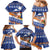 Marshall Islands Christmas Family Matching Mermaid Dress and Hawaiian Shirt Beachy Santa Monono ilo raaneoan Nejin - Polynesian Pride