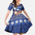 Marshall Islands Christmas Family Matching Off The Shoulder Long Sleeve Dress and Hawaiian Shirt Beachy Santa Monono ilo raaneoan Nejin - Polynesian Pride