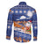Marshall Islands Christmas Family Matching Off Shoulder Maxi Dress and Hawaiian Shirt Beachy Santa Monono ilo raaneoan Nejin - Polynesian Pride