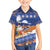 Marshall Islands Christmas Family Matching Off Shoulder Maxi Dress and Hawaiian Shirt Beachy Santa Monono ilo raaneoan Nejin - Polynesian Pride
