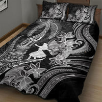 Hawaii Tribal Tiki Drum Hula Girl Quilt Bed Set LT14 - Polynesian Pride