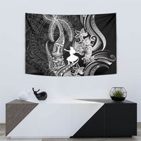 Hawaii Tribal Tiki Drum Hula Girl Tapestry LT14 - Polynesian Pride