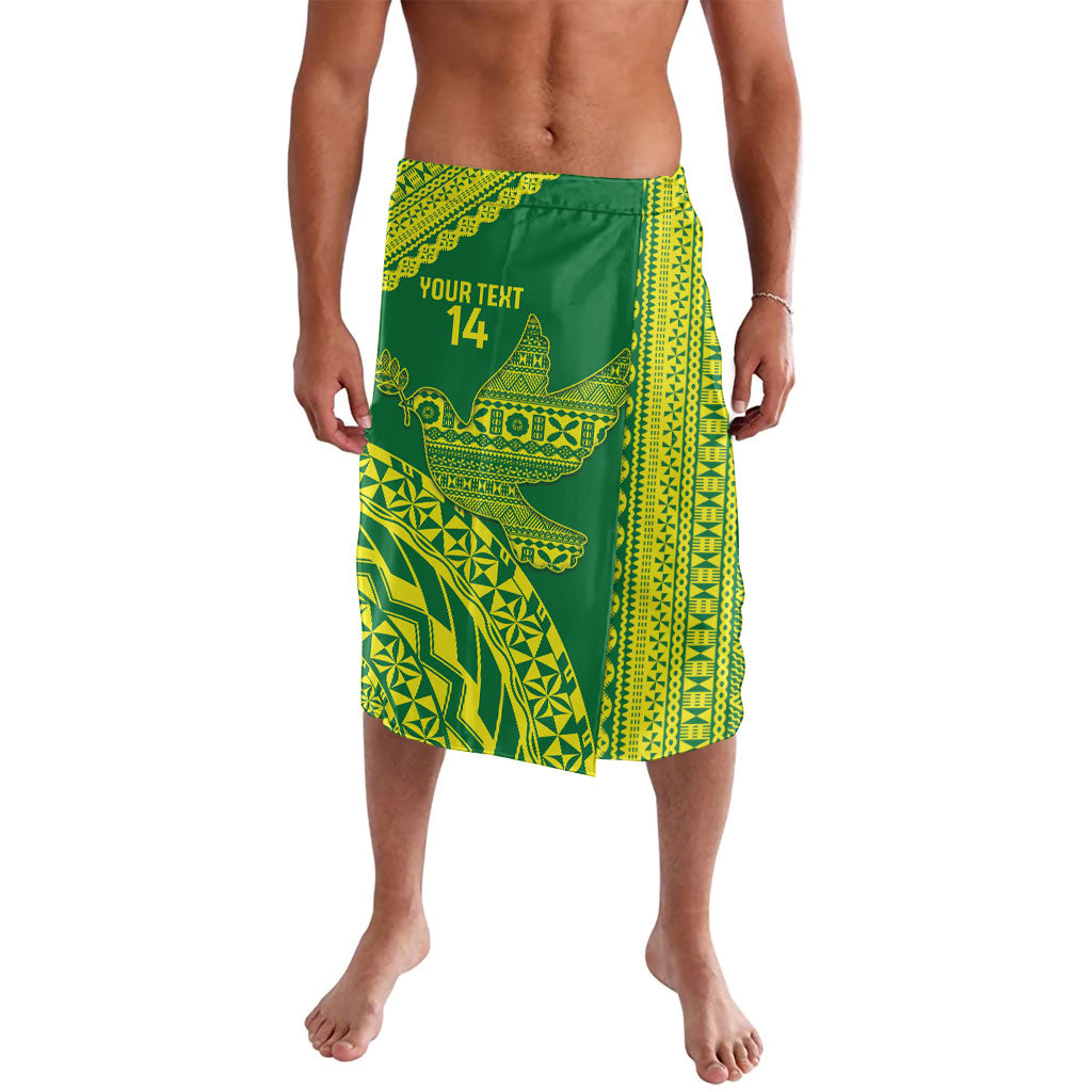 Tailevu Fiji 2026 Rugby Custom Lavalava Dove Nation Fijian Tapa Pattern